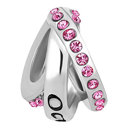 January-December Birthday Charm Compatible with Pandora Bracelets Birthstone Charms for Women Jewelry - style: 10