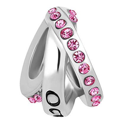 January-December Birthday Charm Compatible with Pandora Bracelets Birthstone Charms for Women Jewelry - style: 10
