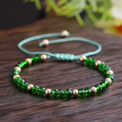 Healing Crystal Bracelets for Women Men Natural Stone Beaded Stretch Bracelet Handmade Gemstone Reiki Spiritual Jewelry Gifts