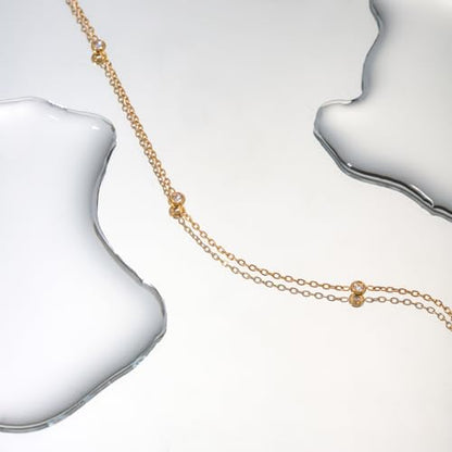 Unisex Celestial Gold Pendant Necklaces, Sun/Moon/Star/Angle Celestial Elements Unisex Choker Gold Lover Chains for Men and Women Jewelry - color: Layer - Gold Chain #1