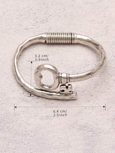 Chunky Bangle Bracelets for Women Cuff Bracelet Thick Gold Bangles Open Wide Arm Cuffs Bracelets Boho Jewelry - style: Chunky Cuff Bangles