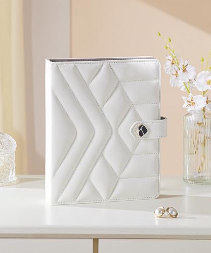 Homde Travel Jewelry Organizer for Women: 6 Pages with 18 Clear Pouches | 18 PVC Compartments for Rings Earrings Necklaces - Compact Book Case for Travel - Anti Tarnish Pockets with Snap Closure