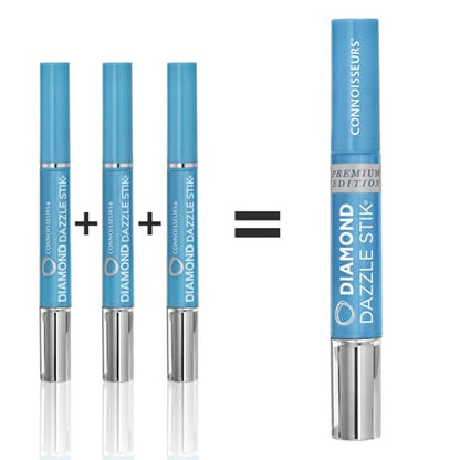 CONNOISSEURS Diamond Dazzle Stik - Portable Diamond Cleaner for Rings and Other Jewelry - Bring Out The Sparkle in Your Diamonds and Precious Stones - style: Premium