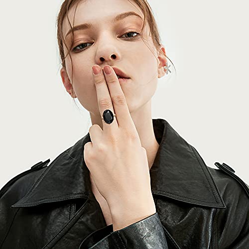 Linawe Cubic Zirconia Imitation Diamond Moissanite Rings for Women, 14K Gold/Rose Gold/Silver Adjustable Chunky Ring, Costume Rhinestone Jewelry for Wedding Engagement | Costume Jewelry, Copper, Large, Cocktail, Birthstone, Rhinestone, Gemstone, Cubic Zir
