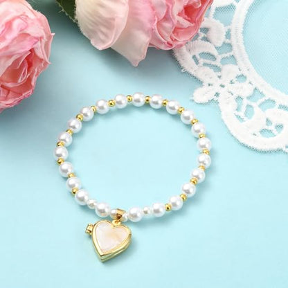 Photo Locket Charms for Jewelry Making Brass Frame Charms Memorial Bracelet Necklace Earring Keychain - style: Shell