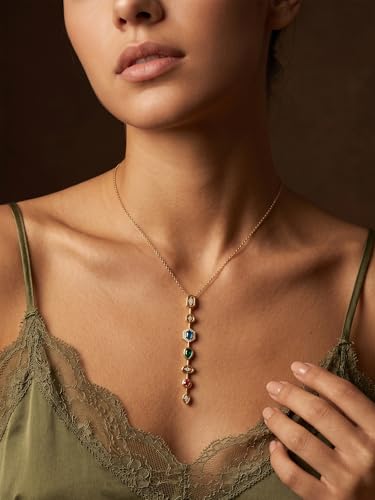 MODRSA Gold Stacked Layered Necklaces for Women Pearl Pendant Charm Cross Lariat Slip Shell Starfish Y Chain Necklace Adjustable Silver Boho Jewelry Gifts for Women Summer Vacation Beach Accessories - color: gold