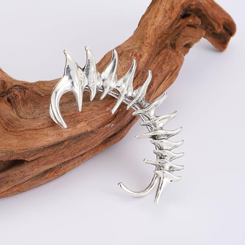 Ear Cuffs for Women Hook without Pierced Ear Bone Clip Climber Earrings Butterfly Shaped Ear Clip Wrap Around Earring No Piercing Cuff Earrings - color: A