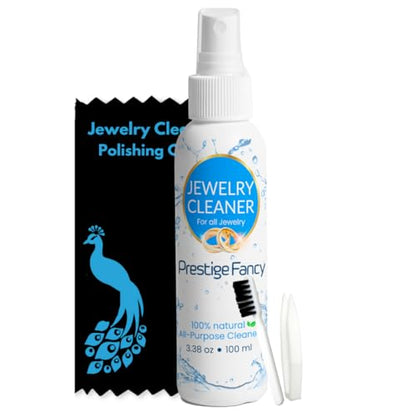 Jewelry Cleaner Kit for Gold, Silver, Diamonds & Precious Stones - style: jewelry Cleaner Spray
