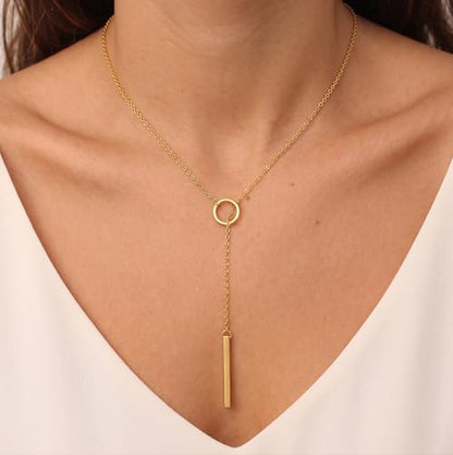 Tewiky Layered Necklaces for Women 14k Gold Plated Chain Necklace Set | Chunky Herringbone/Snake/Rope/Box/Cuban Link Chain for Women, Layering Stack Choker Necklace, Dainty Jewelry Set Non Tarnish - color: Gold--style P