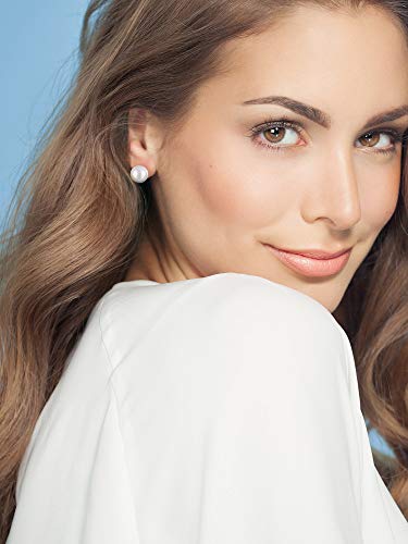 BBTO 24 Pairs Stud Earrings Crystal Pearl Earring Set Ear Stud Jewelry for Women Men - color: Gold