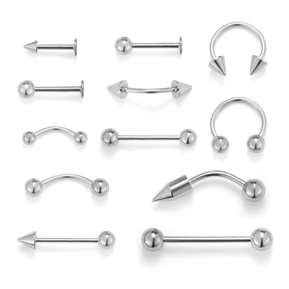 14G Colorful Surgical Steel Belly Button Rings for Women