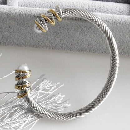 18K Gold Bangle Bracelets for Women 925 Sterling Silver Bracelets Bracelets Adjustable Boho Bracelets Stackble Cuff Bangle Bracelets for Men Women Chunky Gold Bangle Open Cuff Bracelets Christmas Gift - color: Bracelets-05