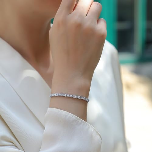 Crystal Wedding Jewelry Set, Necklace Earrings, for Accessories | Silver jewelry design, suitable almost occasions, non fading, non oxidizing, Valentine's Day gift, wedding jewelry sets - color: C