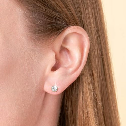 Gotumo 16G 18G 20G Flat Back Earrings Stud Titanium Threadless Nose Rings Tragus Labret Cartilage Lip Medusa Conch Body Piercing Jewelry Hypoallergenic for Women Men - color: Silver, size: 16G Bar Lengths 5mm & CZ 2mm