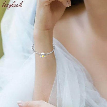 925 Sterling Silver 12 Astrological Signs Charm for Bracelets and Necklace Happy Birthday Charms for Bracelet and Necklace Valentine's Day Mother's Day Gift - style: Libra Charm