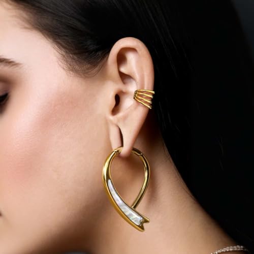 1 pair 9g ear weight Classic Spheres, Hypoallergenic 316 Stainless Steel Ear Weights Plugs Tunnels Gauges for Ear Body Jewelry Women Men - color: 1765-Gold