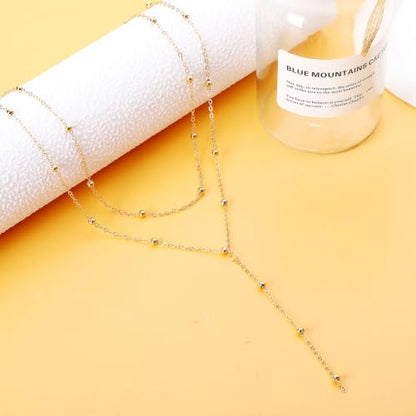 NEWITIN 6 Pieces Pendant Layered Necklaces for Women Gold Necklace Set | Hypoallergenic, Gold Plated, Cubic Zirconia, Cuban Link, Snake Chain, Stackable Chains Choker, Layering Necklace, Women Gifts - color: Gold Delicate