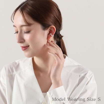 Pearl Ear Cuff Earrings for Women | Premium Quality, Perfected in Japan | 10-Year Brand Warranty