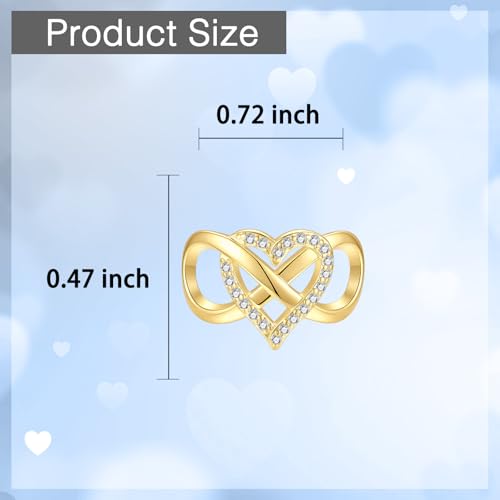 925 Sterling Silver Charms fits Bracelets and Necklace Pendant Bead Charms Jewelry Gift for Women Family Friends - style: Infinite Love Charm