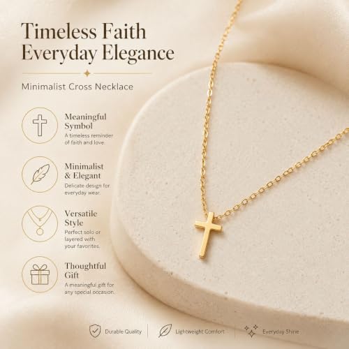 Gold Neklace Stack Dainty Gold Herringbone Necklace for Women Layered Paperclip Chain Necklaces Rhinestone Drop Simple Jewelry Gifts for Women - color: A1:cross