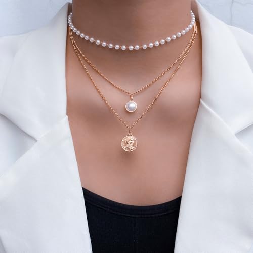 NEWITIN 61 Pieces Rose Gold Jewelry Set for Women Fashion Costume Jewelry | Bohemian Jewelry, Inlaid Cubic Zirconia, Gold Plated Necklace Bracelets Rings Earrings Set for Women Party Daily, Women Gifts - color: Rose Gold