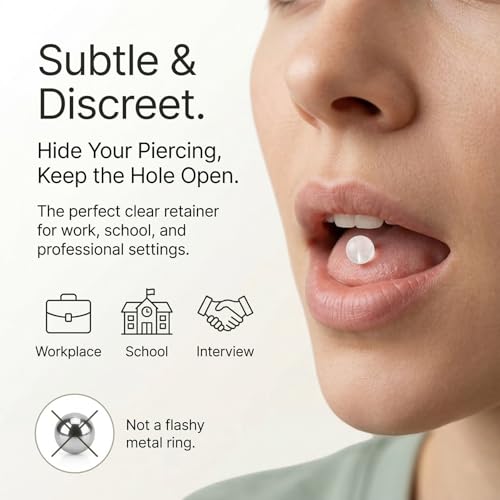 Zolure 10Pcs 14G Tongue Rings Acrylic Candy Color Tongue Piercing Jewelry Flexible Plastic Nipple Rings Tongue Barbells for Women 16mm - color: Golw in Dark Mix 10pcs