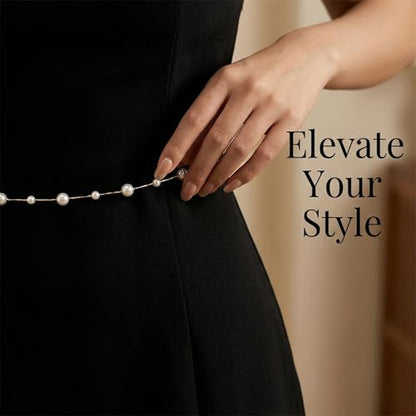 Waist Chain for Women - Silver Body Chain Crystal Body Jewelry, Stylish Adjustable Belt for Summer Beach Bikini Rave Festival Outfit Accessories - color: Gold-3