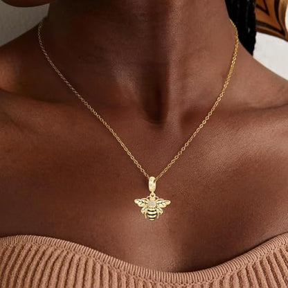 925 Sterling Silver Charms fits Bracelets and Necklace Pendant Bead Charms Jewelry Gift for Women Family Friends - style: Golden Bee Charm
