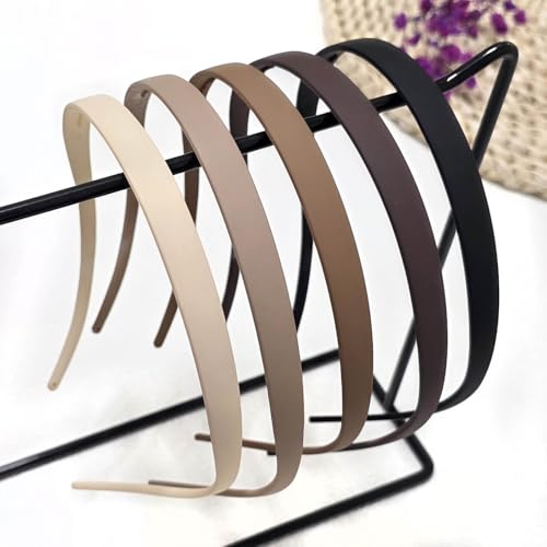 6pcs Square Sunglasses Headbands for Women & Girls No Pressure Headband | Neutral Color Hairband Non Slip with Teeth