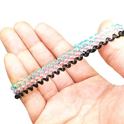 20 PCS Fine Spiral Hair Ties Plastic Coil Ponytail Holder Phone Cord Elastics Accessories for Women Girl