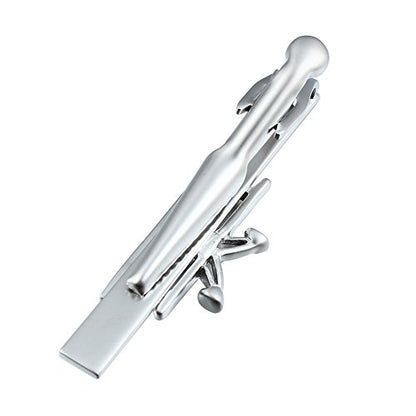 HAWSON 2 inch/ 2.2 inch Tie Clip for Men, Novelty Tie Bar Clip for Men and Boys, Interesting Tie Clip for Party - color: Airplane