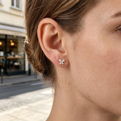 G23 Titanium Gold Filled 16G Cartilage Earring, 6mm 8mm - color: Grape, Silver, size: 8MM