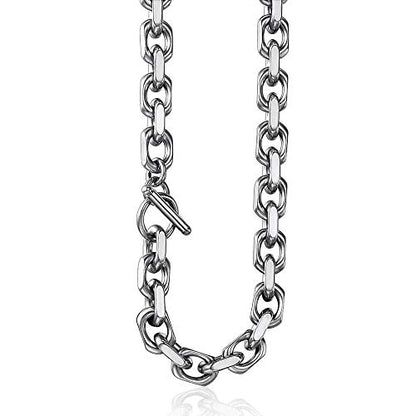 Trendsmax Mens Womens Stainless Steel Necklace Cable Rolo Link Chain 18-26 inch - size: 22inch