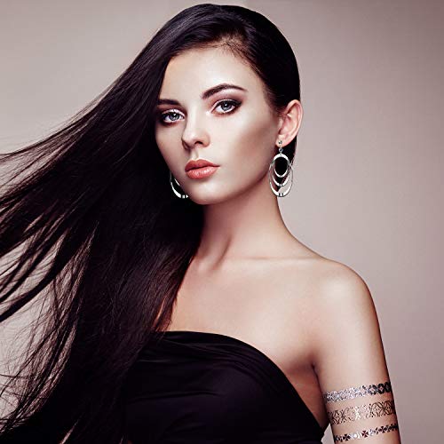 15 Pairs Wholesale Clip on Earrings for Women Trendy,Lightweight Clipon Earrings for Women in Silver Tone - style: Style A