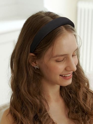 AIBFRID Headbands for Women Non Slip Padded Headband Trendy Cute Headbands for Women's Hair 0.8 Inch Comfortable Head Bands Hair Accessories 6PCS