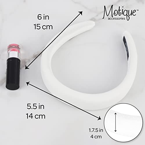 Padded Headband for Women for Women (White) - color: White