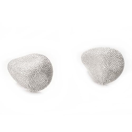 Yoursfs Clip on Earrings for Women Crystal Jewelry for Women Large for Trendy Wedding Clip on Earrings for Hypoallergenic Pressure Earrings Parent ASIN: B0H2HF29G9 - style: Trendy Silver Jackfruit Clip On Earrings