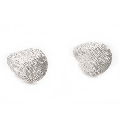 Yoursfs Clip on Earrings for Women Crystal Jewelry for Women Large for Trendy Wedding Clip on Earrings for Hypoallergenic Pressure Earrings Parent ASIN: B0H2HF29G9 - style: Trendy Silver Jackfruit Clip On Earrings