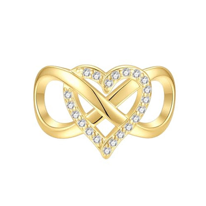 925 Sterling Silver Charms fits Bracelets and Necklace Pendant Bead Charms Jewelry Gift for Women Family Friends - style: Infinite Love Charm