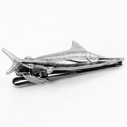 HAWSON Various Tie Clips for Men Unique, Funny Novelty Mens Tie Bar, Personalized Tie Pins for Men, Theme Wedding Party Gifts - style: Sailfish