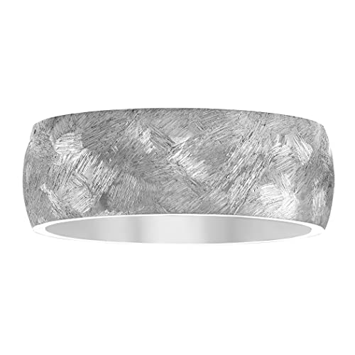 Boston Bay Diamonds Tantalum Comfort Fit Mens Wedding Band or Fashion Ring - 7mm & 8mm - Choice of Style - color: 8mm Hammered Texture