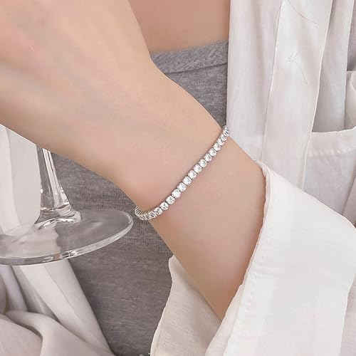 Crystal Wedding Jewelry Set, Necklace Earrings, for Accessories | Silver jewelry design, suitable almost occasions, non fading, non oxidizing, Valentine's Day gift, wedding jewelry sets - color: D