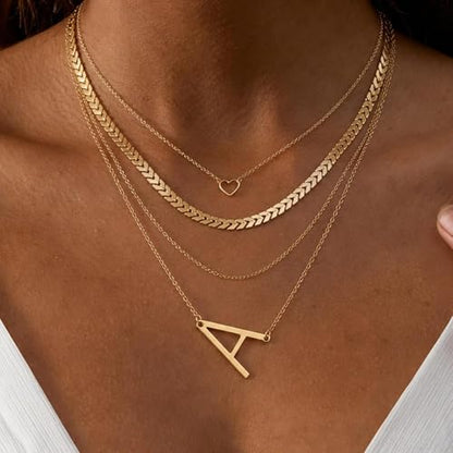 Vintage Gold Layered Necklaces for Women, 3-Piece Chunky Cuban Link & Paperclip Chain Set, Trendy Coin Pendant Choker Stack, Hypoallergenic Jewelry Gift - style: Gilt - Number