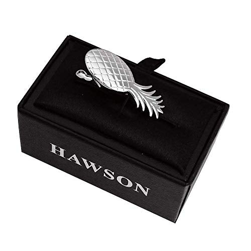 HAWSON 2 inch Tie Clip for Men-Novelty Sport Necktie Bar Clip,Tie Pin,Special Interesting Gift for Men - style: Pineapple