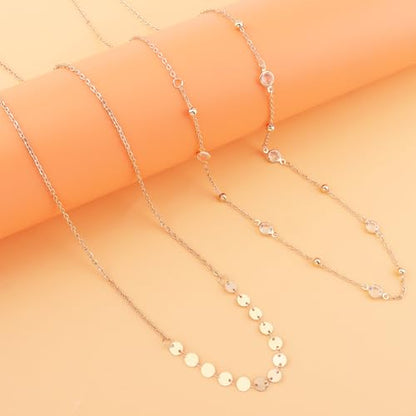 Waist Chains for Women Layered Belly Chains Adjustable Waterproof Bikini Belly Belt Body Jewelry Accessories for Women - style: Style 5