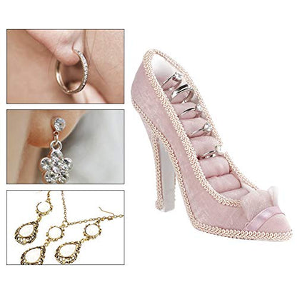 Jewelry Displays Stand, Model Dress High-Heeled Shoes Earring Necklace Ring Holder Display, Storage