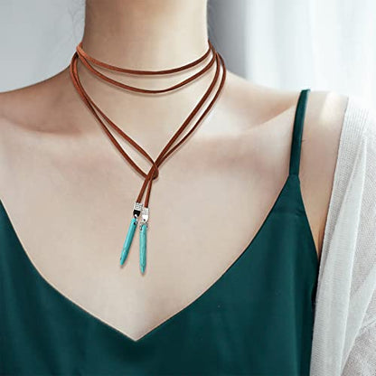 NEWITIN 49 Pieces Gold Jewelry Set for Women Fashion Costume Jewelry Gold Plated Necklace Bracelet Ring Earrings Set for Women - color: Turquoise Jewelry Set