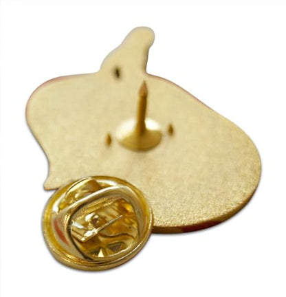 Novel Merk Fruit Lemon, Strawberry, or Orange Appreciation Lapel Pin, Hat Pin & Tie Tack Set with Clutch Back - style: 3-Pear