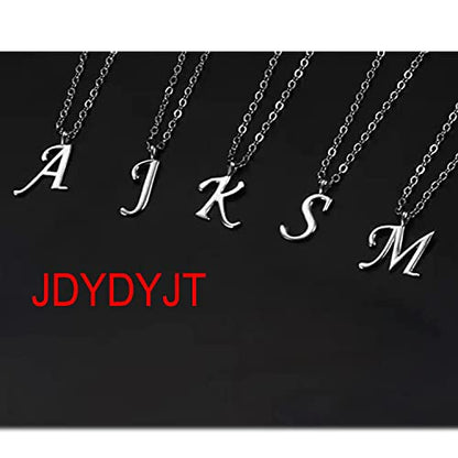 Stainless Steel Initial Letter Connector Charms Alphabet Pendant Diy Craft for Jewelry Making Necklaces Bracelets Keychain - color: Stainless Steel E