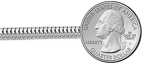 Savlano 925 Sterling Silver Solid Italian Round Diamond Cut Flexible Snake Chain Bracelet With Gift Box For Women & Men - Made in Italy - style: 4mm